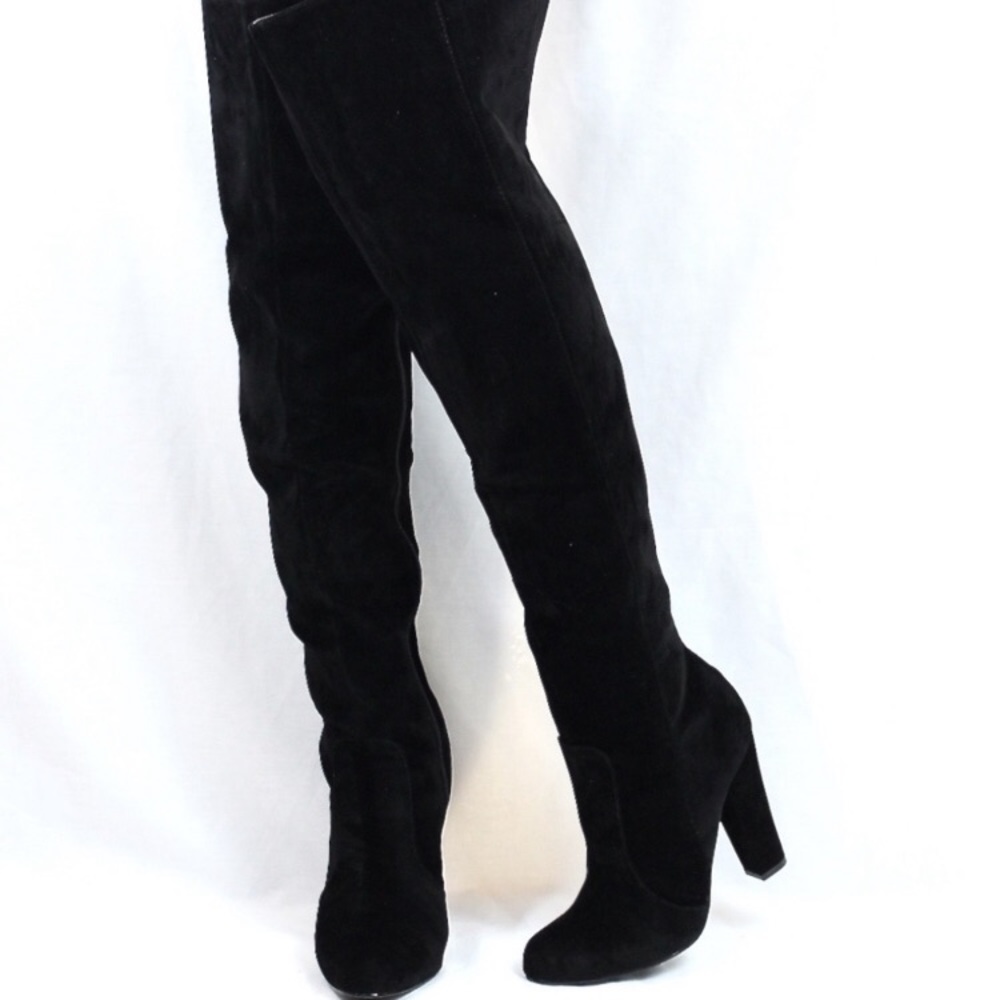 Round Toe Over The Knee Thigh High Boots